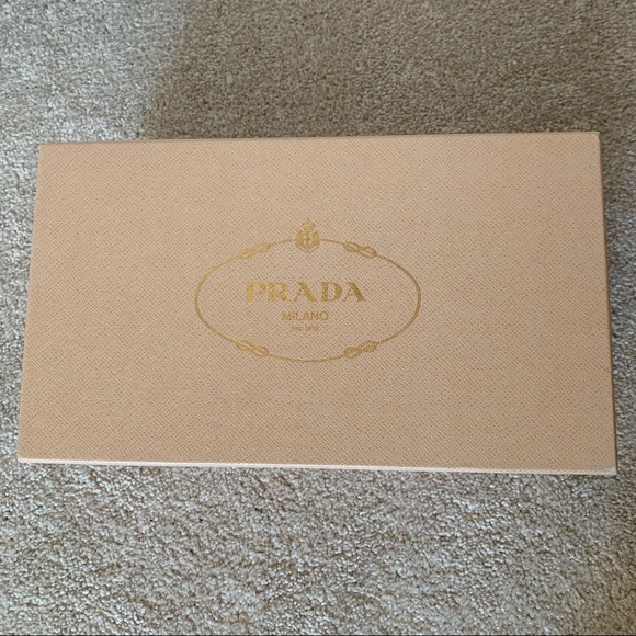 Prada Jeweled-Buckle Suede Mule Slide Sandal 36.5 - Picture 13 of 14